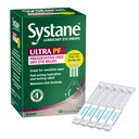 Systane ULTRA Συντηρητικές δωρεάν λιπαντικές σταγόνες ματιών, 60 Count, Fast-Active Dry Eye Relief from Irritation & Dryness, Hydrating Eye Drops for Extended Protection, Single-Use Vials