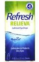 Refresh Relieva Λιπαντικές σταγόνες ματιών, Λιπαντικά & Προστατεύει τα στεγνά μάτια, 0.33 FL OZ