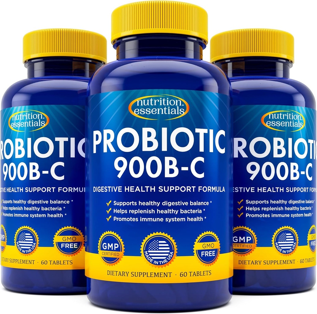 Beslenme Temelleri Kadınlar ve Erkekler için Doğal Lactase Enzyme & Prebiyotik Fiber Digestive Health - 80percent + Gut Health Desteği için Güçlü Tamam - 3 60 Tablet Sayısı