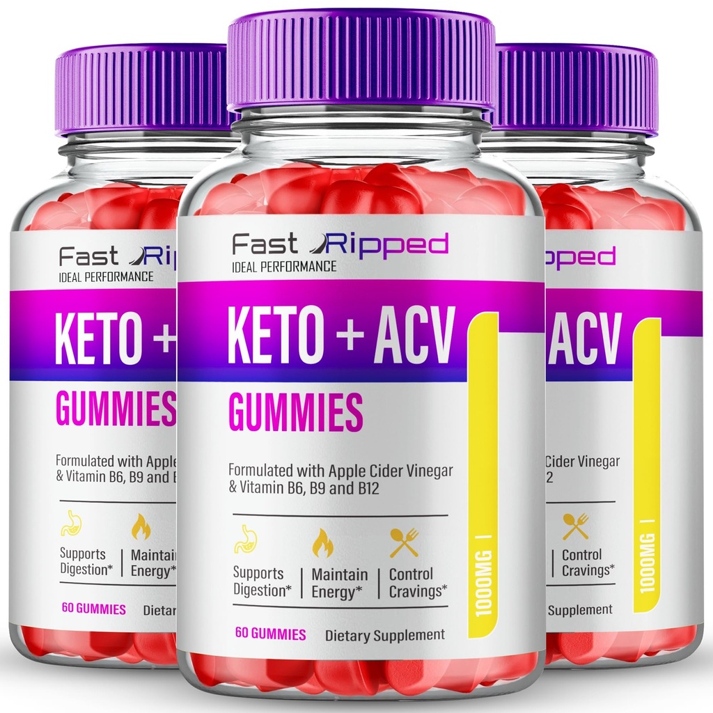 Fast Riped Keto ACV Gummies, FastRiped Keto + ACV Gummies, Γρήγορο Ripped Συμπλήρωμα Gummy 1000MG - Μέγιστη δύναμη, Keto+ ACV Gummies Όλα τα φυσικά Formula, Keto+ACV Gummy Κριτικές (3 Pack)