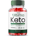 Ultima Keto ACV Gummies - Ultimate Keto Plus ACV μηλίτη μήλου 525 MG ανά ούλα, Ultimaketo+ACV Συμπλήρωμα Όλα τα φυσικά συστατικά Premium Advanced Formula (60 Gummies)