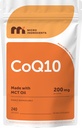 Mikro Malzemeler CoQ10 200 mg Oda başına, 240 Softgels | Coconut MCT Oil | Coenzyme Q10 (Ubiquinone) | Non-GMO