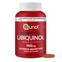 Qunol Ubiquinol CoQ10 100 mg Softgels, Qunol Mega Ubiquinol 100mg - Üstün Aborpsiyon - Kalp Sağlığı için Coenzyme Q10 - 2 Ay Supply - 60 Count