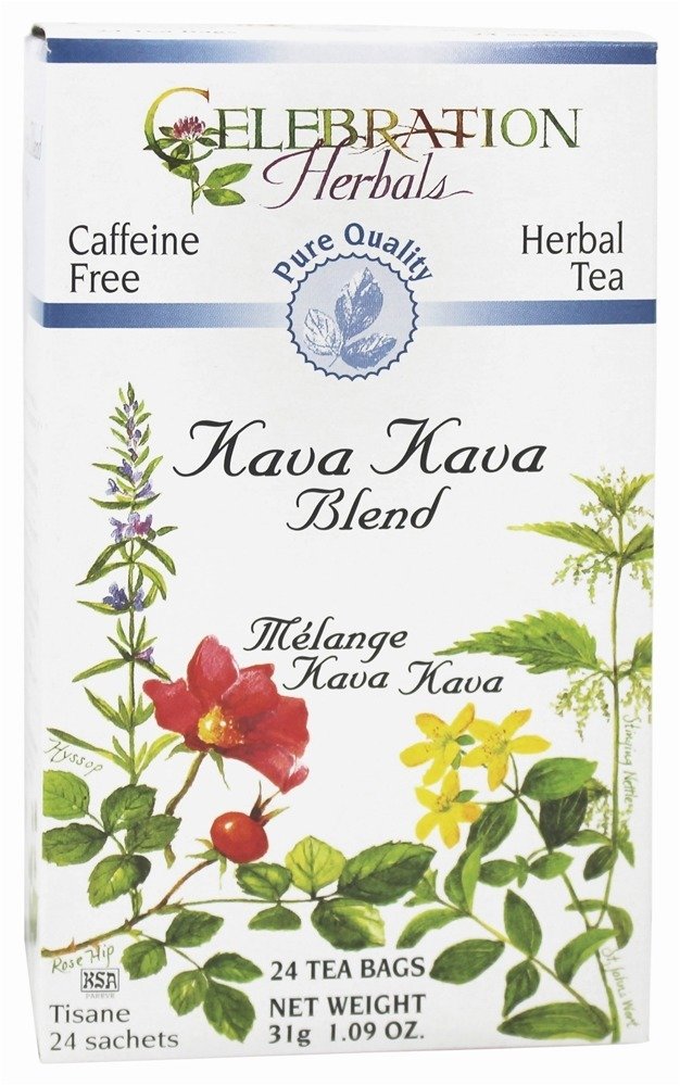 CELEBRATION HERBALS Organik Kava Çay, 24 CT