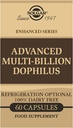Solgar Advanced Multi-Billion Dophilus, 60 κάψουλες λαχανικών - Υποστηρίζει υγιή εντερική χλωρίδα - 5 Δισεκατομμύρια μικροοργανισμούς ανά υπηρεσία - Γλουτένη, γαλακτοκομικά, γαλακτόζη & γάλα αριθ - χορτοφάγους - 60 Σερβίρεις