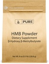 Αμιγώς πρωτότυπα συστατικά HMB (8oz) μη-GMO, χωρίς γλουτένη, Lab-Verified