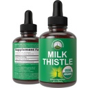 USDA Organik Süt Butle Extract Vegan Liquid Drops. Liver Detox Herbal Supplement. Zero Sugar, Great for Digestion and A Cleanse. Pure Organic Milk Butle Tincture Supplements for Women and Men
