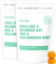 Tribiotic Gummies – 3-σε-1 Prebiotic, Probiotic & Postbiotic συμπλήρωμα – Υποστηρίζει Digestive, δέρμα, στοματική & ανοσοποιητική υγεία, Απορρόφηση & ανάπτυξη των θρεπτικών συστατικών – 60-Day Supply