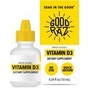 Yetişkinler için D3 Vitamini 4-Month Supply - Su-plastik Sıvı Vitamin D, Non-GMO, Kosher Supplement - Absorb, No Stir, Flavorless D3 Yiyecek veya İçecek için sıvı