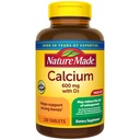 Nature Madeuba 600 mg with Vitamin D3, Dietary Supplement for Bone Support, 220 Tablet