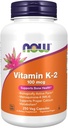 NOW Foods Vitamin K-2, 250 Vegetable Capsule