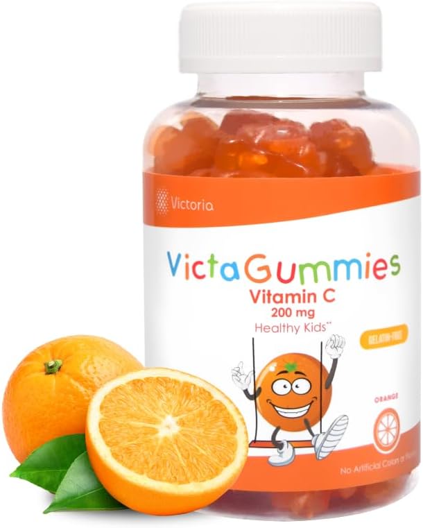 Dr. T VictaGummys Βιταμίνη C Gummies x3 – Ανοσοποιητική Υποστήριξη για τα παιδιά – Φυσικά Γεύση, Vegan (1)