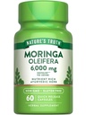 Nature's Truth Moringa Oleifera Capsule Pills | from Leaf Extract | Non-GMO & Gluten Free Supplement