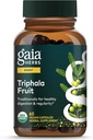 Gaia Herbs Triphala Meyvesi - Res Digestive Health - Sisteminizi Gerçekten Temizler * - Amla Meyvesi, Belleric Myrobalan ve Chebulic Myrobalan - 60 Vegan Capsules (30-Day Supply)