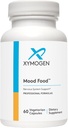 XYMOGEN Mood Food - Nervous System, Relaxation & Mood Support Supplement - Folate, B12, B6 Magnezyum, 5-HTP & GABA Supplement - Vegan & Non-GMO (60 Capsules)