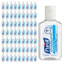 Purell Advanced Hand Sanitizer Refreshing Gel, Clean Scent, 1 fl oz Travel Size Flip-Cap Μπουκάλι (Pack of 72) - 3901-72-CMR