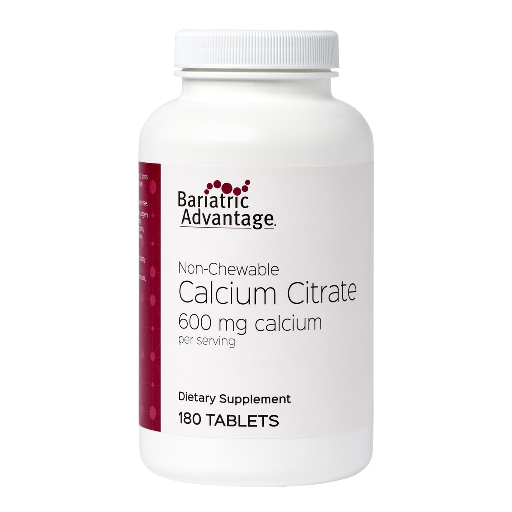 Bariatrik Avantajı Chewabledis Citrate - Bariatrik Cerrahi Hastaları için - 600 mgo D3 Vitamin ile Servis - Mineral Supplements - 180 Tabletler