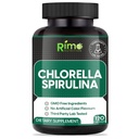 Lab Tested Spirulina and Chlorella Capsules 1000 mg Per Serving- Purest Non-Irradiated Blue Green Algae - Best Raw Vegan Protein - Green Superfood