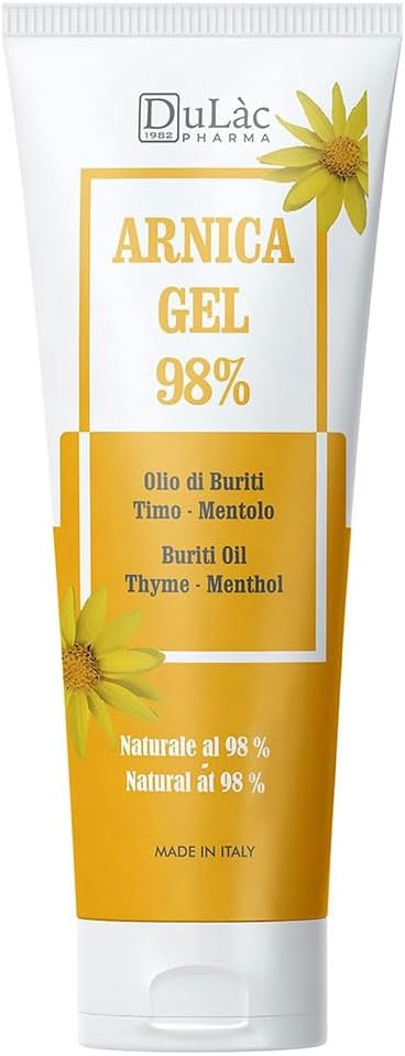Dulàc - Arnica Gel Bruising ve Swelling 3.38 Fl Oz, 98 Arnica Montana Cream Ekstra Güç Kas ve Ortak Yardım için Ekstra Güçlü, Sigara Ücretsiz, Doğal Formula, Cool Etkisi, Alkol Ücretsiz