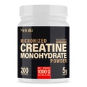 100 Saf Kreatin Monohidrat Toz 200 Hizmet, Mikronized Toz, Kas Büyüme, Unflavored, Sporcular ve Fitness Enthusiasts için ideal, Üçüncü Parti laboratuvarı Test Edildi, Vegan, 1000 g g g