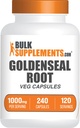 BulkSupplements.com κάψουλες ρίζας Goldenseal - συμπλήρωμα βοτάνων, που προέρχονται από τη ρίζα χρυσής σφραγίδας - Vegan & Gluten Free, 1 κάψουλα ανά υπηρεσία, 240 κάψουλες Veg (πακέτο του 1)