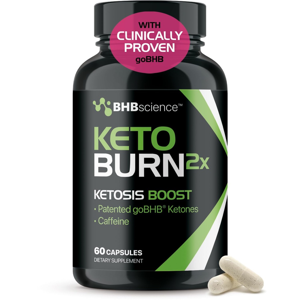 Keto BHB Exogenous Ketones Supplement - BHB Science Keto Diet Χάπια με πατενταρισμένο goBHB και καφεΐνη για τη φυσική ενέργεια Focus Σώμα Γλυπτική & Κέτωση Υποστήριξη - Χορτοφαγική & Μη ΓΤΟ (1 Μήνας Προμήθεια)