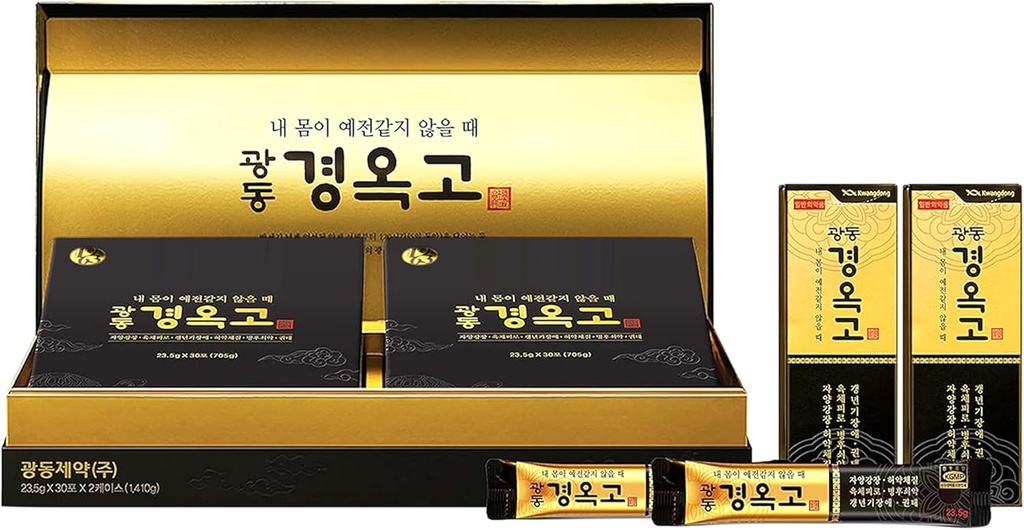 KWANGDONG Kyung Ok Ko Premium Κορεάτικο βοτανικό συμπλήρωμα με φυσικά συστατικά, φυσικό ενισχυτή ενέργειας για άνδρες & γυναίκες 60P