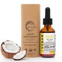 D3 + K2 Liquid Drops with MK-4 & MK-7 –Non-GMO, Gluten-Free, Sugar-Free, Easy Absorption, Liquid Spray for Kids & Adults - 2 Fl Oz/60 ml, 240 Day Supply