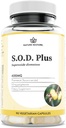 Nature Restore S.O.D. Superoksi Dismutase Supplement, 4,000 IU SOD-Like Activity, Vegan, 90 Capsules, Non-GMO, Gluten Free