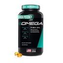JYM συμπλήρωμα επιστήμης Omega JYM ιχθυέλαιο 2800mg, υψηλής ισχύος Omega 3, EPA, DHA, DPA για τον εγκέφαλο, καρδιά, & κοινή υποστήριξη 120 μαλακά τζελ