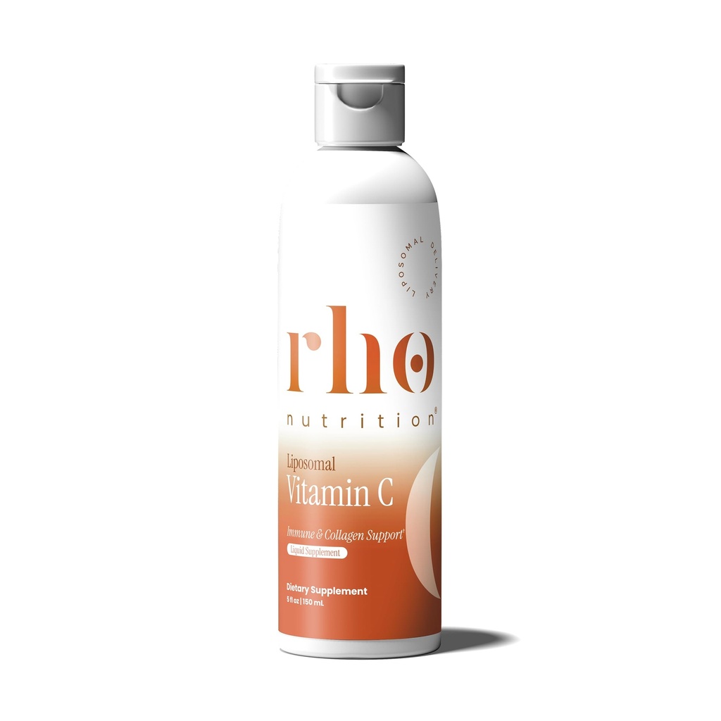 Rho Beslenme Liposomal Vitamin C - Ultra Yüksek Abhidrasyon Sıvı Vitamin C Supplement - Destekler Immune System, Collagen Production ve Erkekler ve Kadınlar için Genel Sağlık