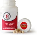 Dairyland Management LLC 100% Authentic Korean Red Panax BTC Capsules -500 mg. Potent Ground Ginsengi Toz - No Fillers, Binders veya Diğer Katkılar (150 ct)