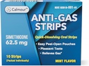 Anti Gas Relief 10 Strips | Mint Flavor Oral Dissolvable Anti Bloating Relief Strips | Yetişkinler için Hızlı Gaz Yardım | Kadınlar için Etkili Bloklama Yardım | Kadın için Etkili Bloklama | Simethicone Anti Bloating