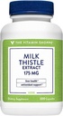 Το εκχύλισμα γάλακτος Βιταμίνης Shoppe Thittle 175 MG (300 κάψουλες)
