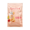 Oath Nutrition Clear Whey Isolate Protein Powder, Peaches & Cream, 20g Complete Protein per Serving, No Added Sugar, Grass-Fed, Single Serving (6 Count)