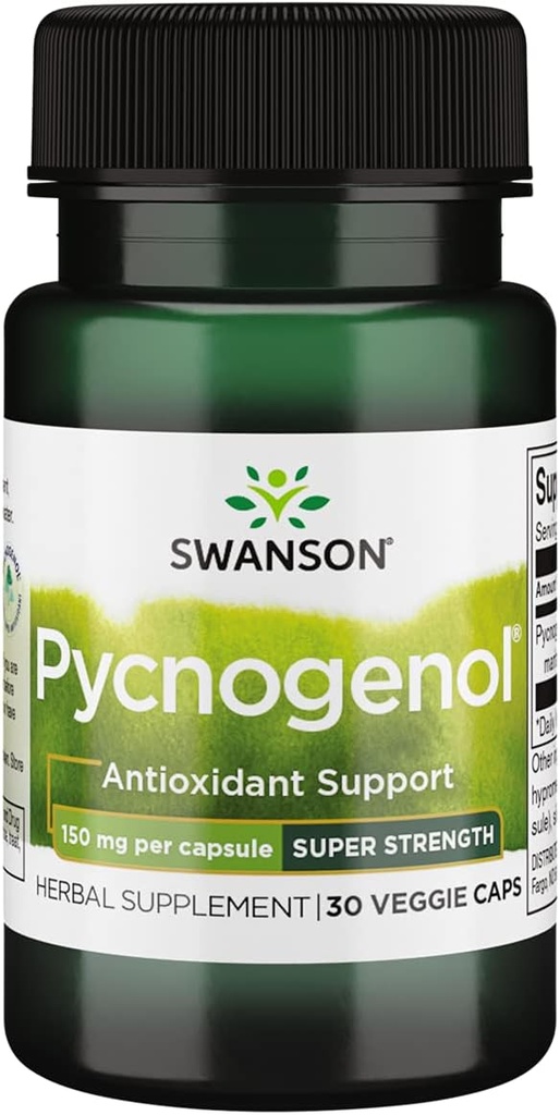 Swanson Super Strength Pycnogenol 150 Milligram 30 Veg Capsules