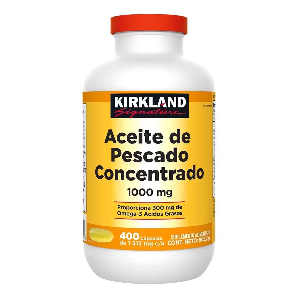 Kirkland Signature Fish oil 1000 mg, 400 Count