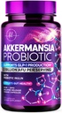 Akkermansia Muciniphila Probiyotik Supplement - 2 Milyar AFU Live Strain Probiyotiks for Men & Women - Supports Intestinal Digestive & Gut Health - Gecikmiş Yayın, Doğal GLP-1 Desteği - 60 Capsules