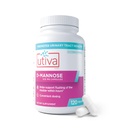 Szio+ Utiva D-Mannose 500 mg Capsules – Doğal olarak Flush The Bladder ve Urinary Tract – UTI Kaçınma – Kadınlar için D Mannose Supplements - Destekler Urinary Tract Enfeksiyon Tedavisi, 120 Capsules
