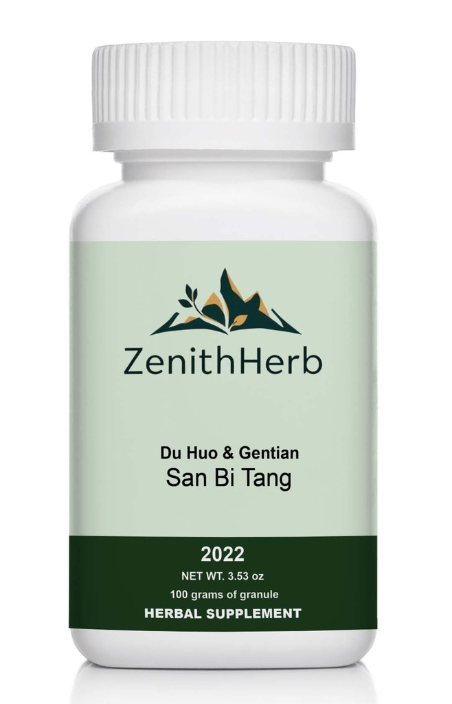 ZenithHerb-Du Huo & Gentian/San Bi Tang Herbal Supplement, 100 Grams Granule/Bottle