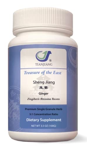 Treasure of The East, Ginger - Sheng Jiang (5:1 Concentrated Herbal Extract Granules, 100g)