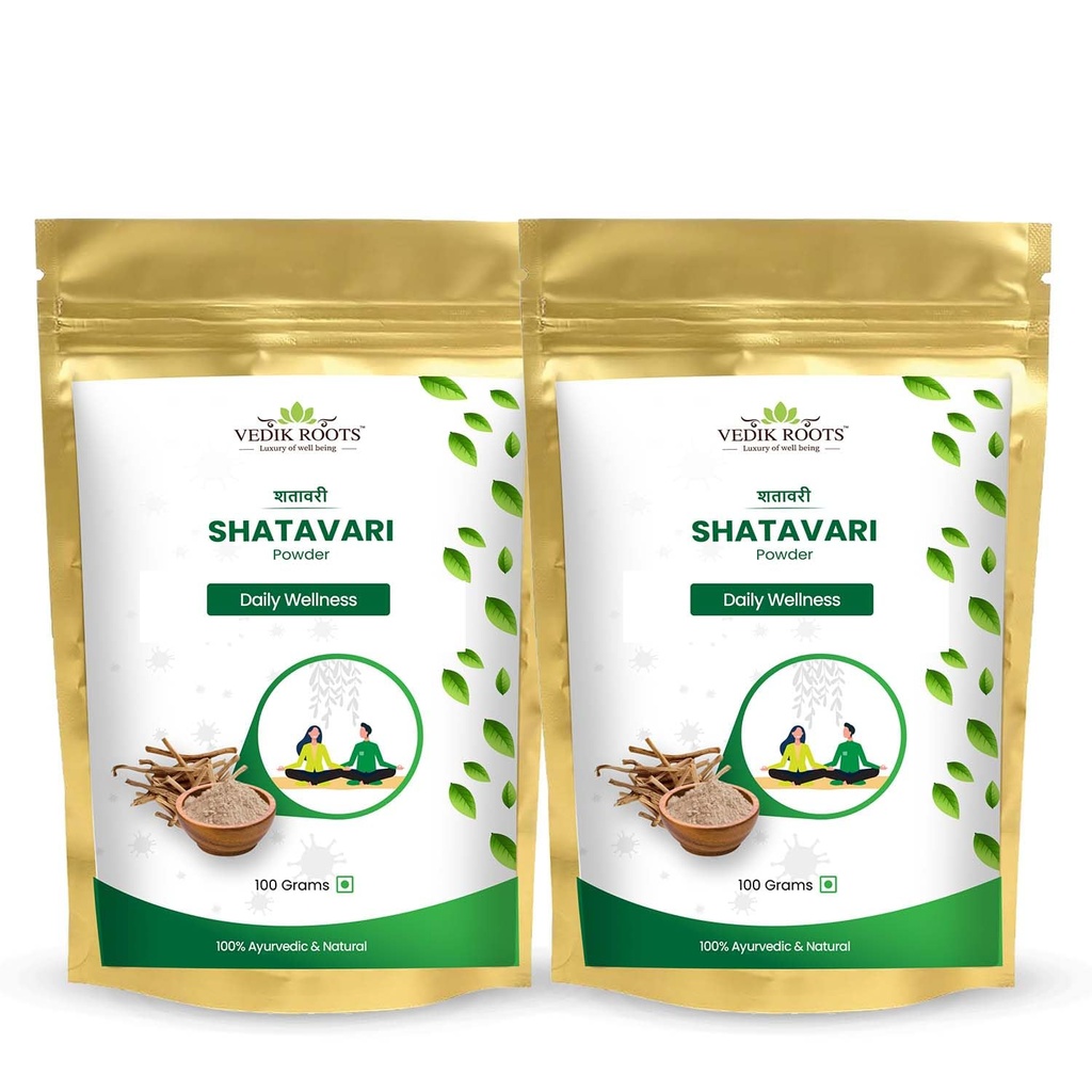 Pure Shatavari, 100 g Breast Feeding Supplement Herbal Supplement Hormonal Balance Supplement Lactation Supplement for Women (Pack of 1)