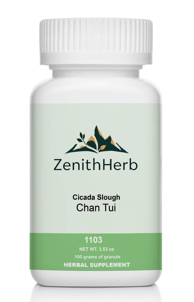 Cicada Slough, Chan Tui, Herbal Supplement, 100 Grams Granule/Bottle