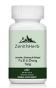 ZenithHerb-Fu Zi Li Zhong Tang Herbal Supplement, Aconite Ginseng and Ginger, 100 Grams Granule/Bottle