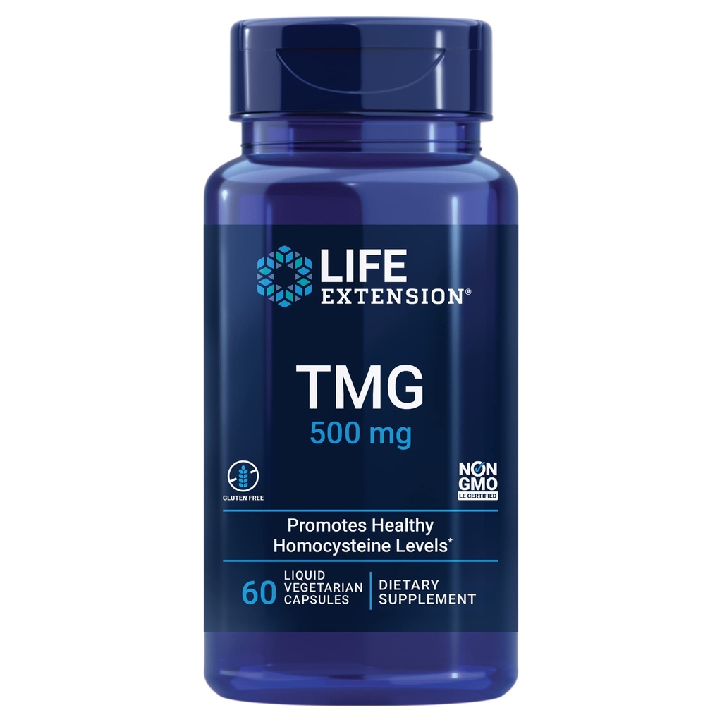 Επέκταση ζωής Ίδια 400mg & TMG 500mg - Συμπλήρωμα Bundle για την υποστήριξη των αρθρώσεων, του ήπατος και της καρδιάς - μη GMO, χωρίς γλουτένη, 60 Count