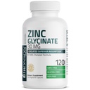 Bronson çinko Glycinate 30 mg Chelated Superior Abvitamin 100% Chelated Formula Non-GMO, 120 Vegetarian Capsules