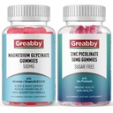 Zinc Gummies, Magnesium Gummies, Zinc Picolinate & Magnesium Glycinate