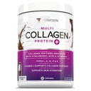 Kadınlar için Multi Collagen Hydro Toz - Tip I II III V & X Vitamin C & Hyaluronic Asit for Hair Skin and Nails (Chocolate) - 30 Hizmet