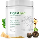 DigestSync Digestion Supplement for Gut Health - Natural Toz for Digestive Support, Kadınlar ve Erkekler için Bloating Relief, 100% Doğal Yeşil Toz - 1 Ay Supply