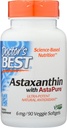 Doktorlar AstaPure 6 MG ile En İyi Astaxanthin, Non-GMO, Vegan, 90 Softgel (Pack of 1)